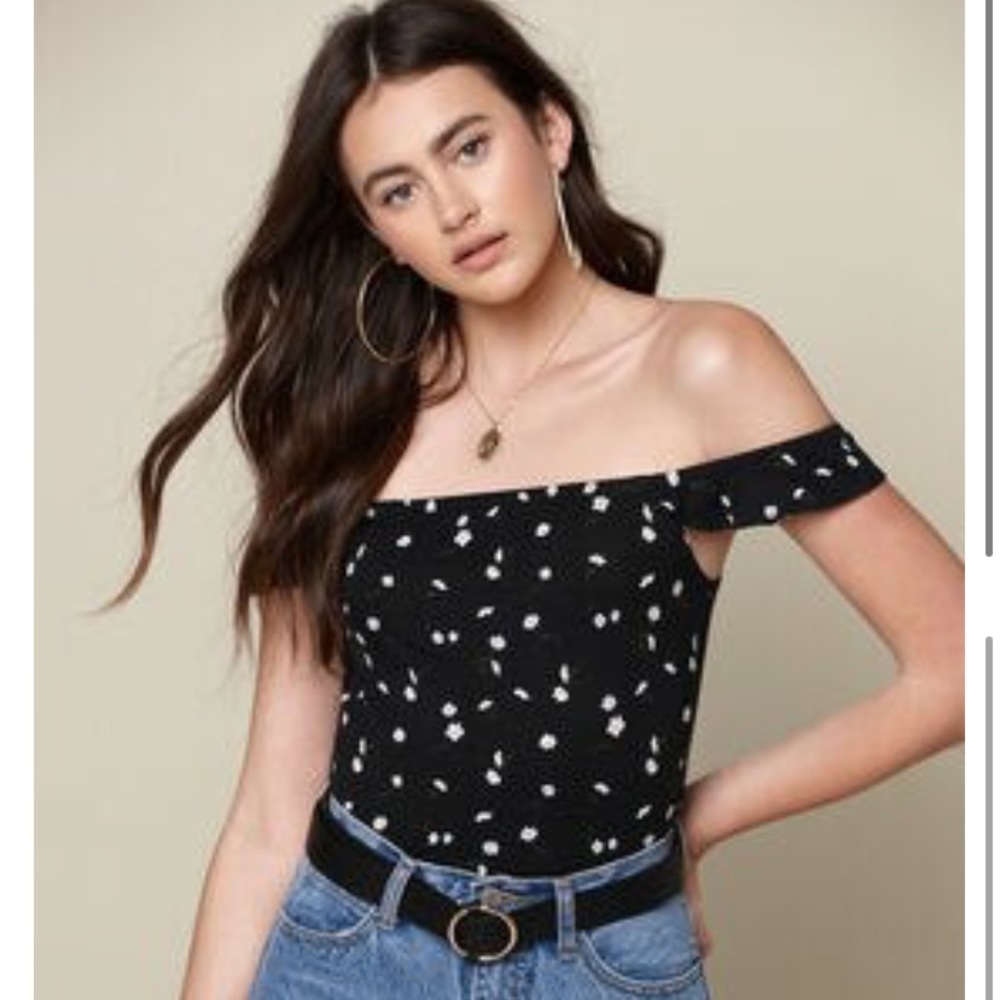 DONATED - PacSun Off the Shoulder Top NWT - Picture 1 of 4